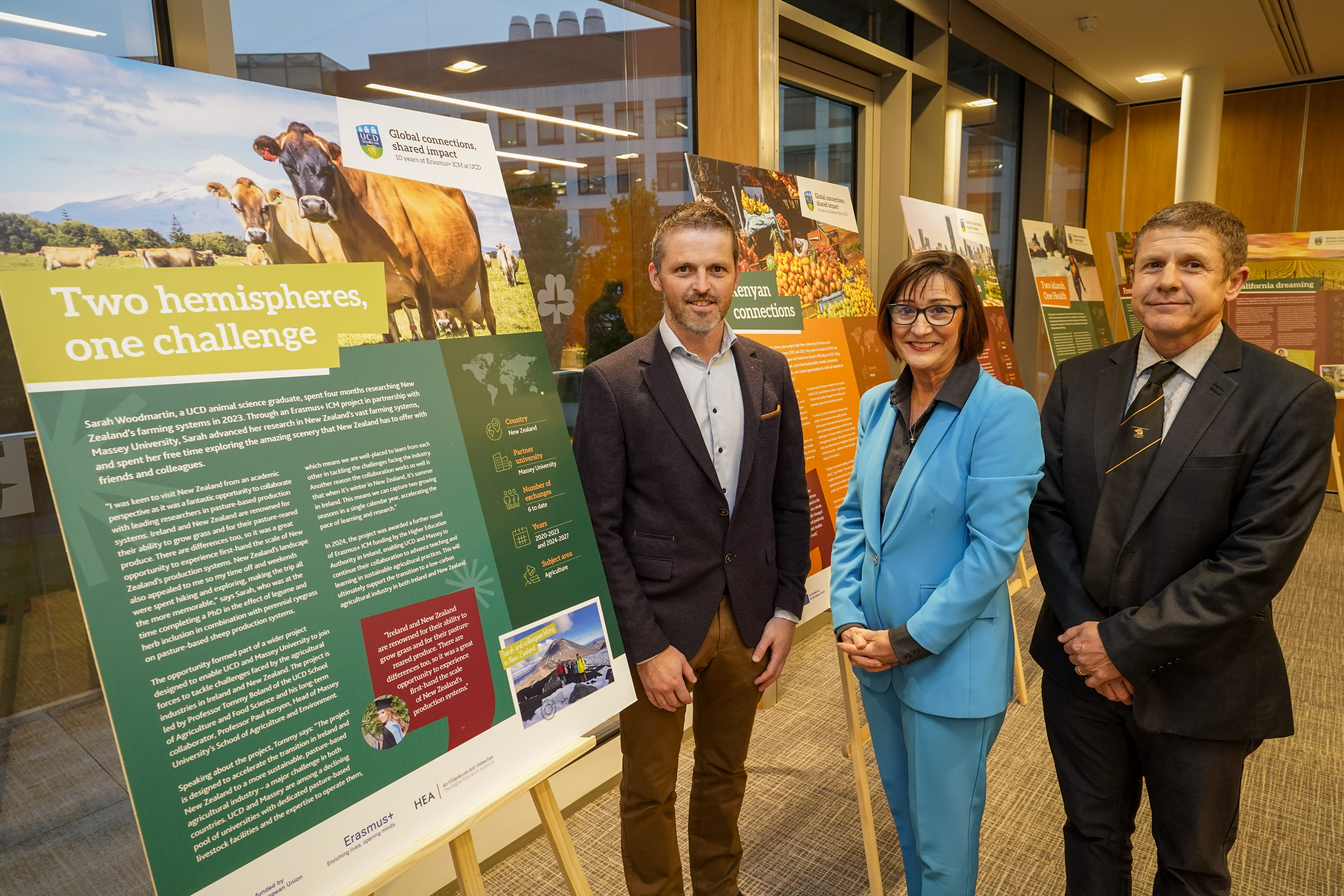 UCD launches "Global connections, shared impact" exhibition